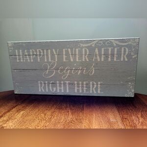 Happily Ever After Sign